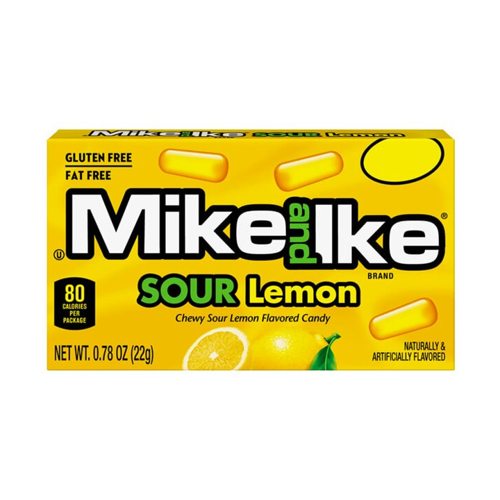 Mike and Ike Minis Sour Lemon