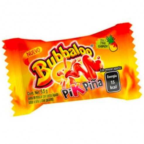 Bubbaloo Pika Pina Pineapple Chewing Gum