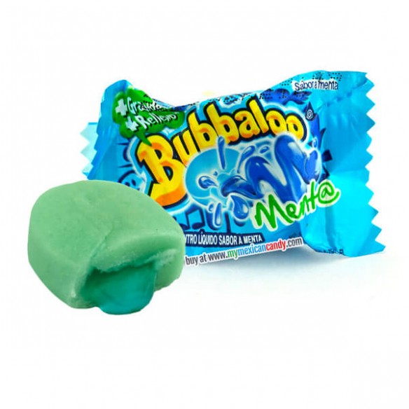 Bubbaloo Menta Mint Chewing Gum