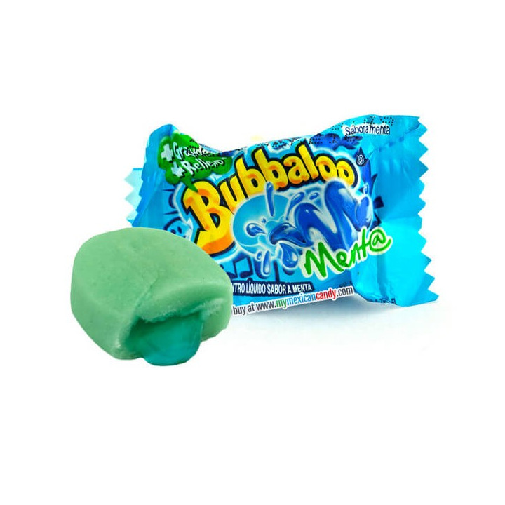 Bubbaloo Menta Mint Chewing Gum