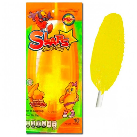 Pigui Slaps Mango Lollipops