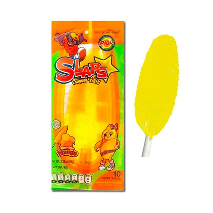 Pigui Slaps Mango Lollipops