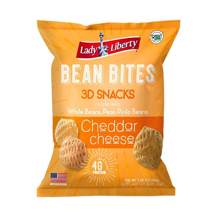 Lady Liberty Bean Bites 3D Snacks