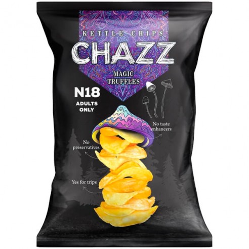 Chazz Kettle Chips Magic Truffles 18+ Adults Only