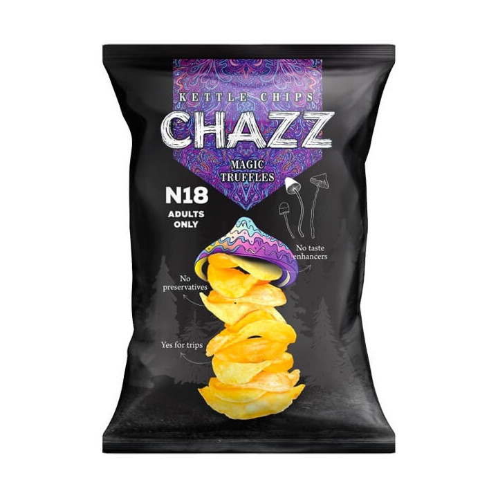 Chazz Kettle Chips Magic Truffles 18+ Adults Only