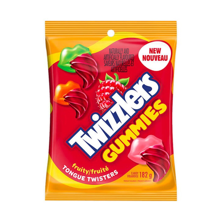 Twizzlers Tongue Twisters Fruity Gummies