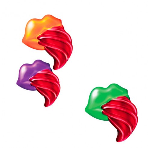 Twizzlers Tongue Twisters Sweet Gummies