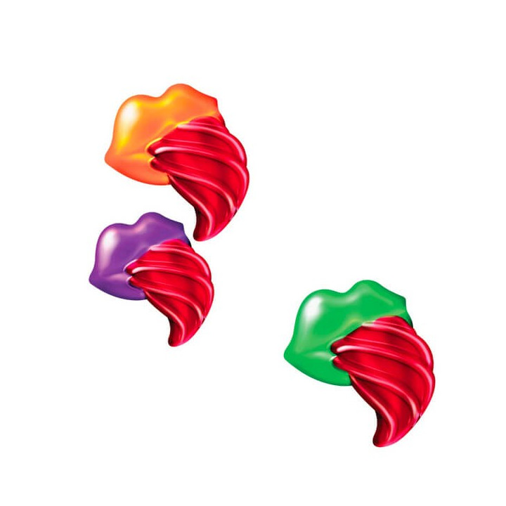 Twizzlers Tongue Twisters Sweet Gummies