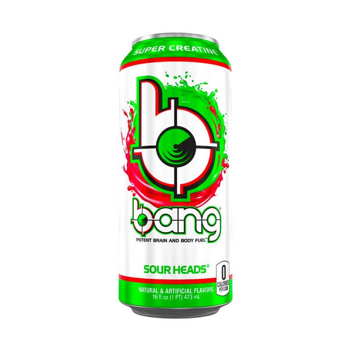 Bang Energy Sour Heads
