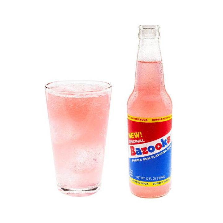 Rocket Fizz Bazooka Bubble Gum Soda