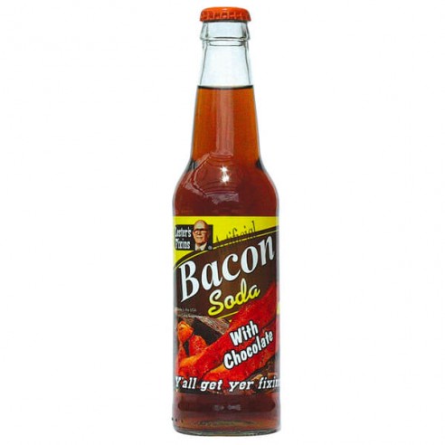Rocket Fizz Lester's Fixins Bacon Chocolate Soda