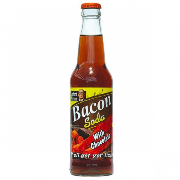 Rocket Fizz Lester's Fixins Bacon Chocolate Soda