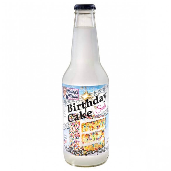 Rocket Fizz Melba's Fixins Birthday Cake Soda
