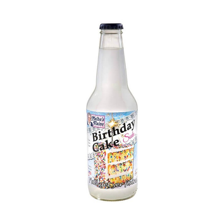 Rocket Fizz Melba's Fixins Birthday Cake Soda