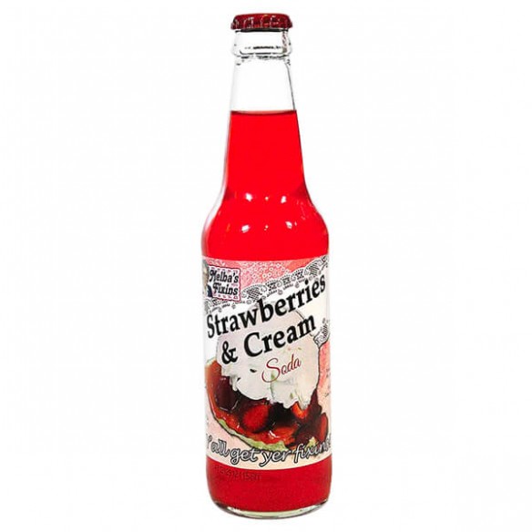 Rocket Fizz Melba's Fixins Strawberries & Cream Soda