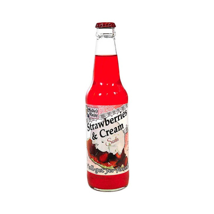Rocket Fizz Melba's Fixins Strawberries & Cream Soda