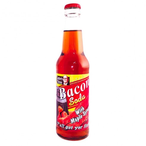 Rocket Fizz Lester's Fixins Bacon Soda Maple Syrup