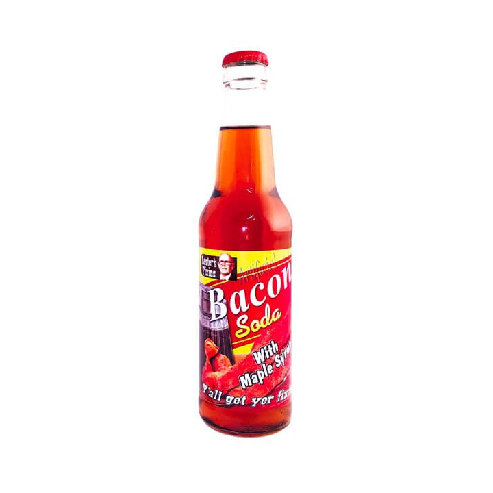 Rocket Fizz Lester's Fixins Bacon Soda Maple Syrup
