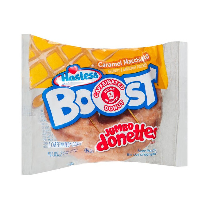 Hostess Boost Jumbo Donettes Caramel Macchiato