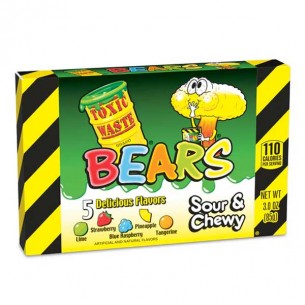 Toxic Waste Bears Sour & Chewy 142 g