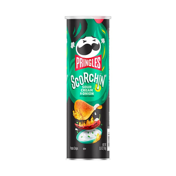 Pringles Scorchin' Sour Cream & Onion