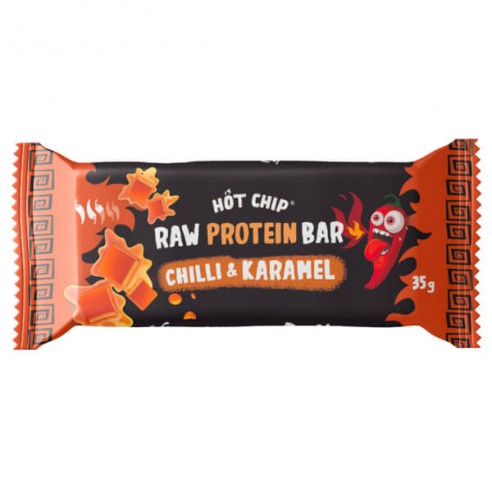 Hot Chip Raw Protein Bar Chilli & Karamel