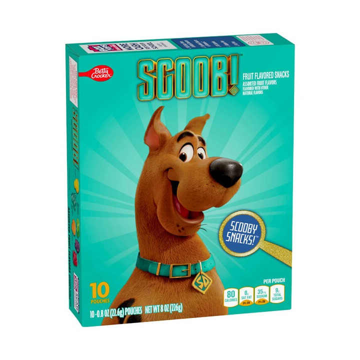 Betty Crocker Scoob Fruit Slavored Snacks