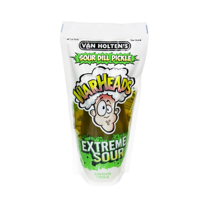 Van Holten's Warheads Sour Dill Jumbo Pickle