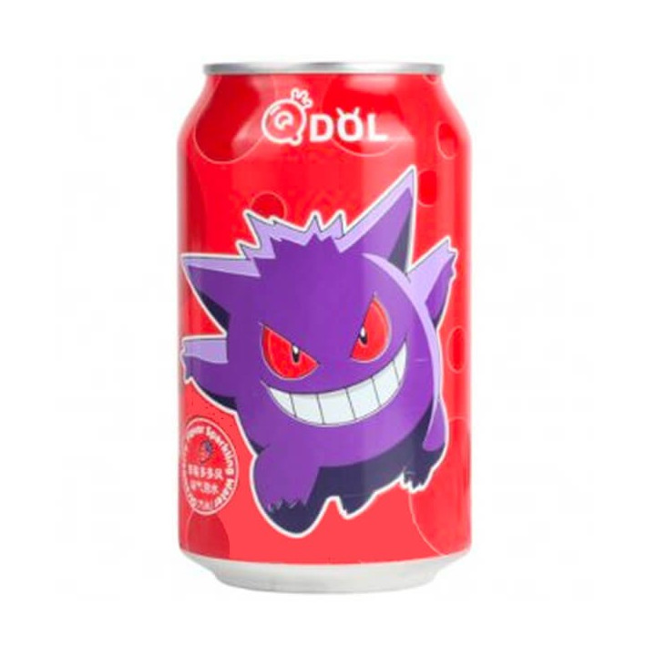 QDol Pokemon Strawberry Flavor Sparkling Water