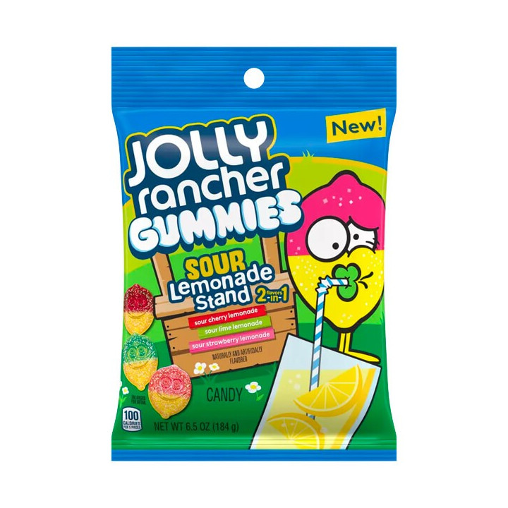 Jolly Rancher Gummies Sour Lemonade Stand