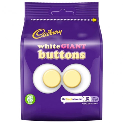 Cadbury Buttons White