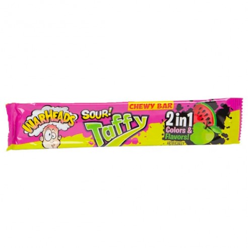 Warheads Sour Taffy 2-in-1