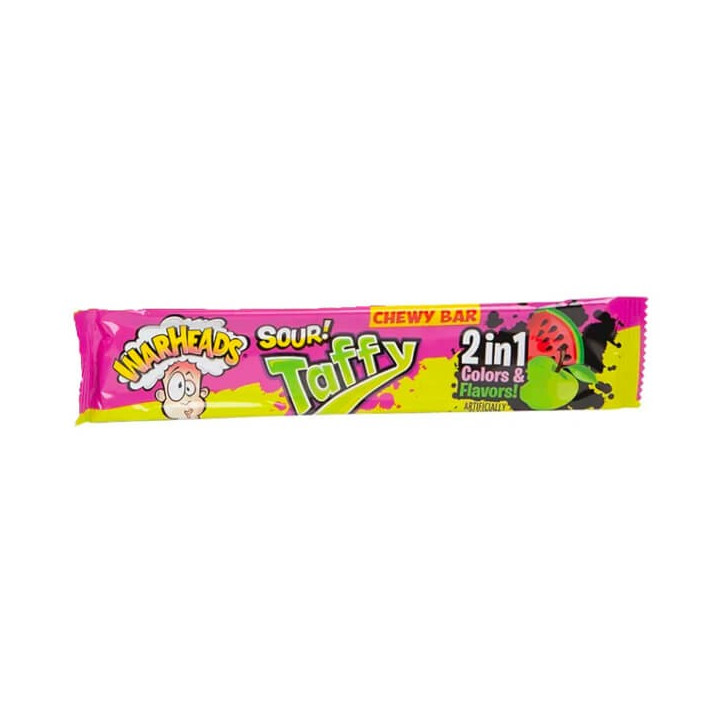 Warheads Sour Taffy 2-in-1