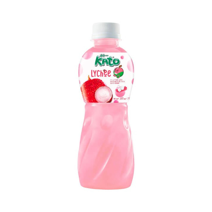 Kato Lychee Juice with Nata de Coco