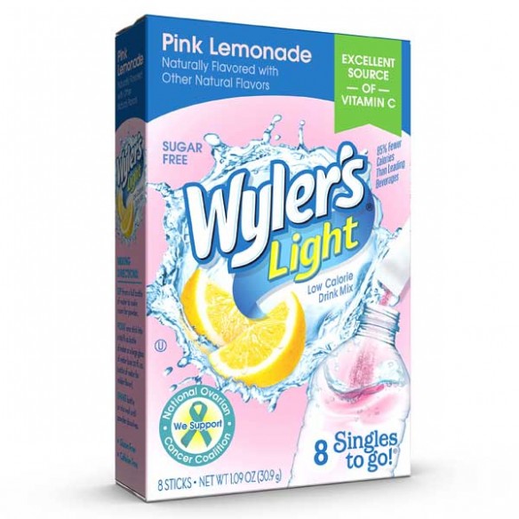 Wyler's Light Pink Lemonade Singles To Go