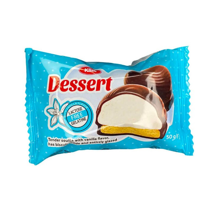 Klim Dessert Marshmallow Glazed with Cookies