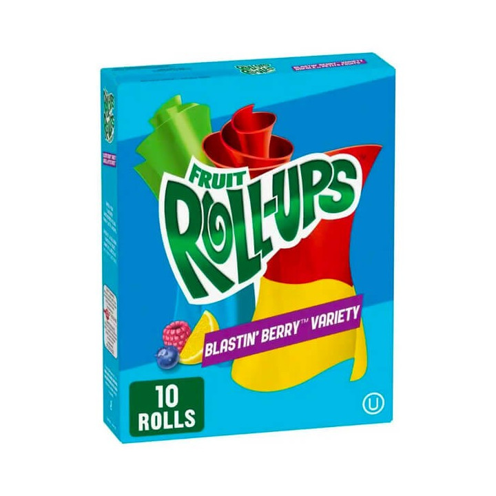 Betty Crocker Fruit Roll Ups Blastin' Berry