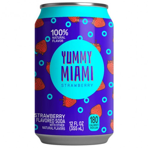 Yummy Miami Strawberry Soda