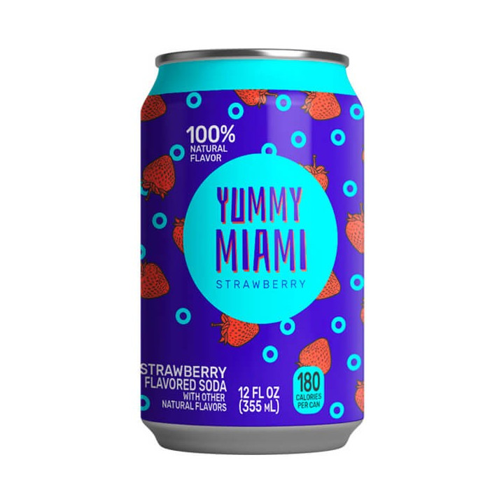 Yummy Miami Strawberry Soda