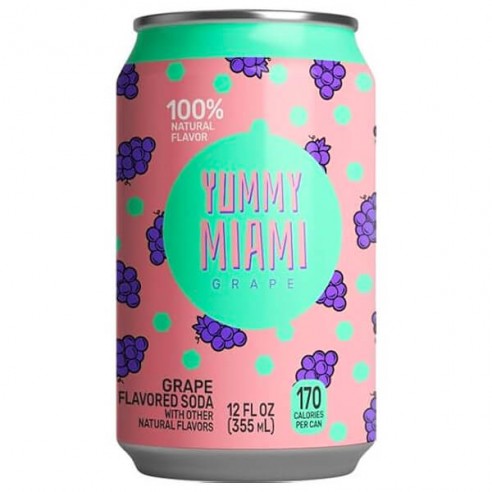 Yummy Miami Grape Soda