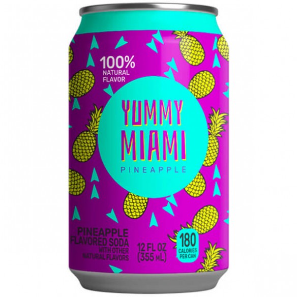Yummy Miami Pineapple Soda