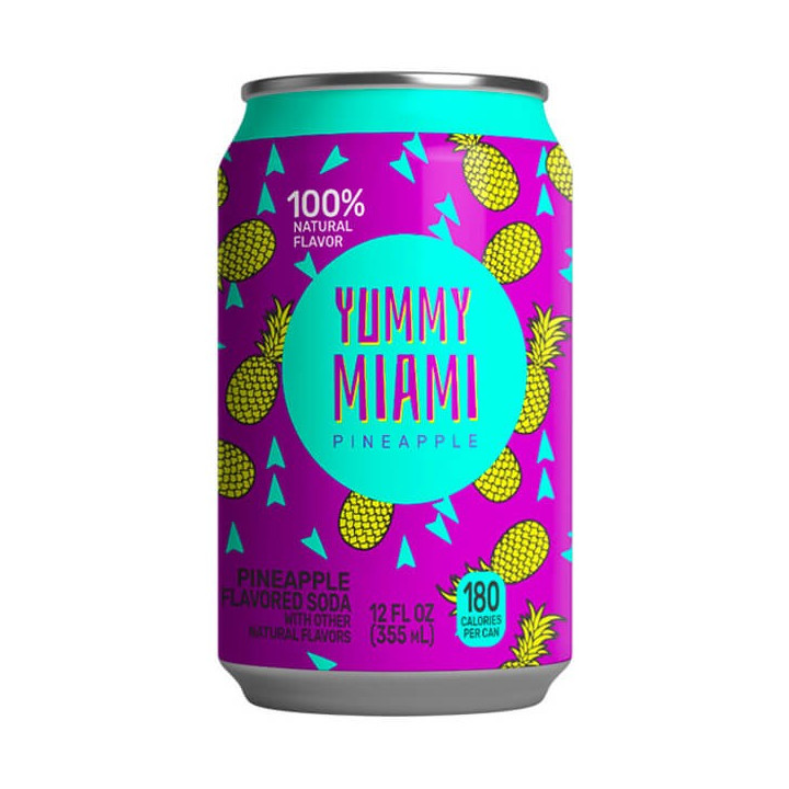 Yummy Miami Pineapple Soda