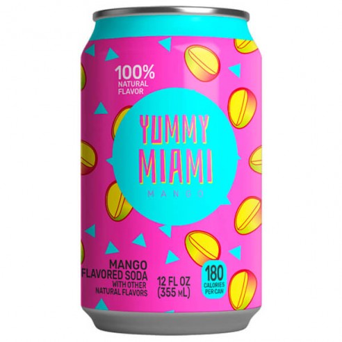 Yummy Miami Mango Soda
