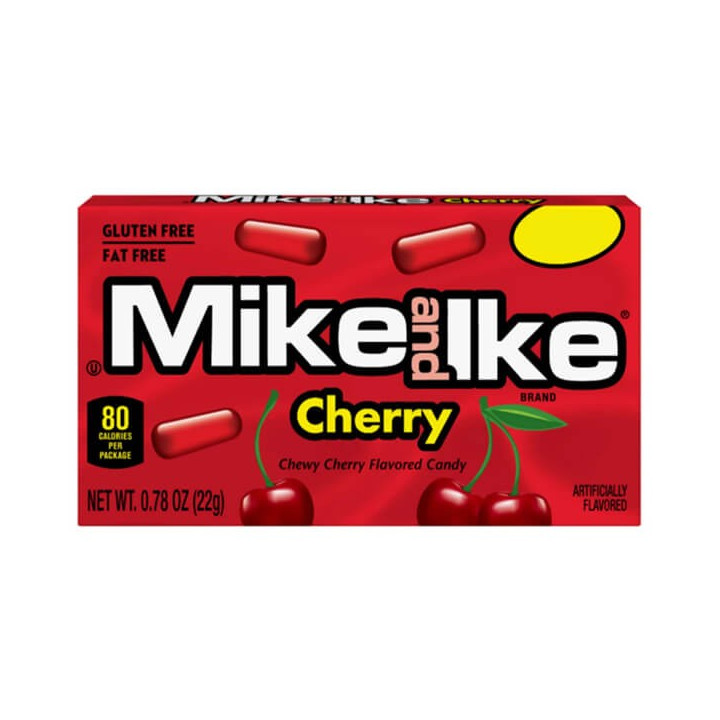 Mike and Ike Minis Cherry chewy candy
