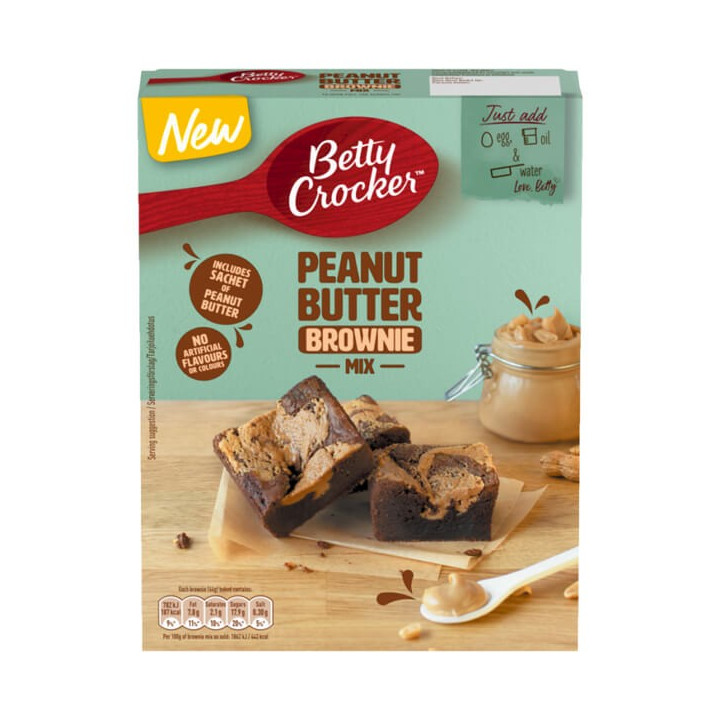 Betty Crocker Peanut Butter Brownie Mix