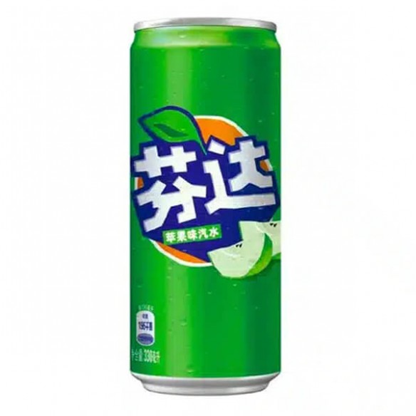 Fanta Green Apple Soda