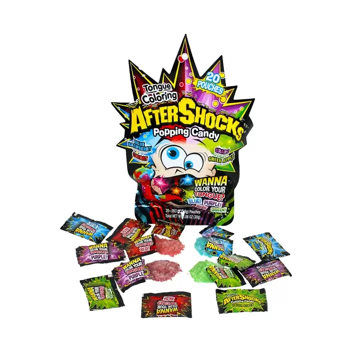 Aftershocks Tongue Coloring Popping Candy Mixed