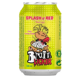 Brain Licker Splash o'Red Fizzy Candy Drink