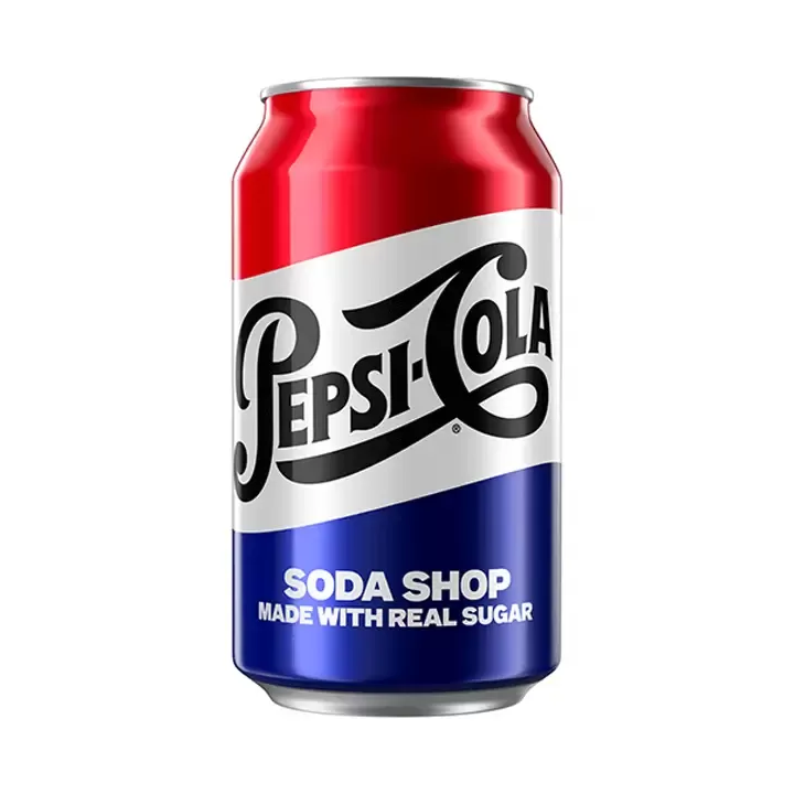 Pepsi-Cola Soda Shop Real Sugar