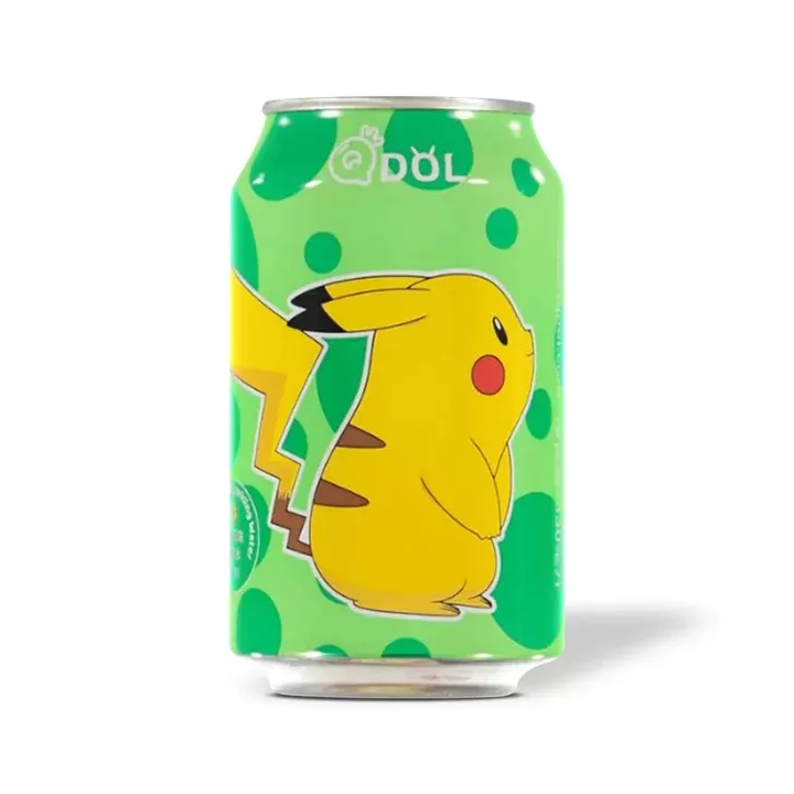 QDol Pokemon Lime Flavor Sparkling Water